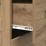 Casa si Gradina - Mobilier - Comode si corpuri - Comode - Bufet cu sertar Stejar Artizanal 69,5 x 34 x 90 cm - Infinity.ro