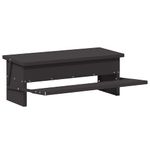 Petshop - Accesorii petshop - Castroane si adapatori - Hranitor cu pedale pentru pui Negru 48,5 x 39,5 x 19 cm - Infinity.ro