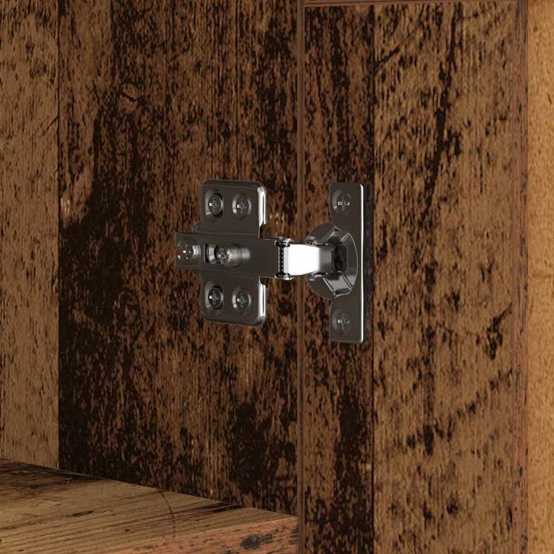 Casa si Gradina - Mobilier - Comode si corpuri - Comode - Bufet Lemn Vechi 69,5 x 34 x 90 cm Lemn Ingineresc si Fier - Infinity.ro