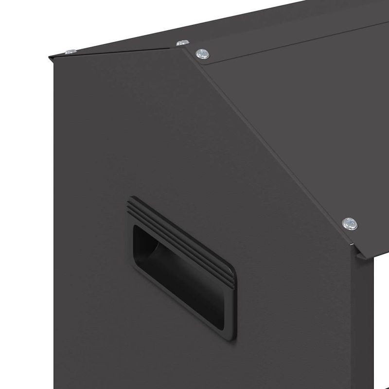 Petshop - Accesorii petshop - Castroane si adapatori - JGHEAB pentru hranit pui Negru 81 x 32 x 53,5 cm - Infinity.ro