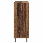 Casa si Gradina - Mobilier - Comode si corpuri - Comode - Bufet Lemn Vechi 69,5 x 34 x 90 cm Lemn Ingineresc si Fier - Infinity.ro