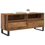 Casa si Gradina - Mobilier - Comode si corpuri - Comode - Cabinet TV cu sertar Lemn Vechi 100 x 34,5 x 44,5 cm - Infinity.ro