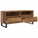 Casa si Gradina - Mobilier - Comode si corpuri - Comode - Cabinet TV cu sertar Lemn Vechi 100 x 34,5 x 44,5 cm - Infinity.ro