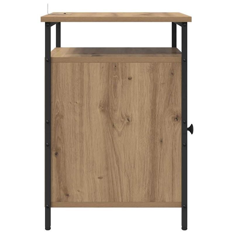 Casa si Gradina - Mobilier - Comode si corpuri - Noptiere - Noptiera 2 pcs Stejar Artizanal 40 x 42 x 60cm - Infinity.ro
