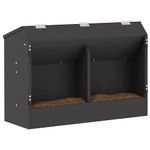 Petshop - Accesorii petshop - Castroane si adapatori - Urmarire pentru iepuri Negru 64.5 x 25.5 x 45.5 cm - Infinity.ro