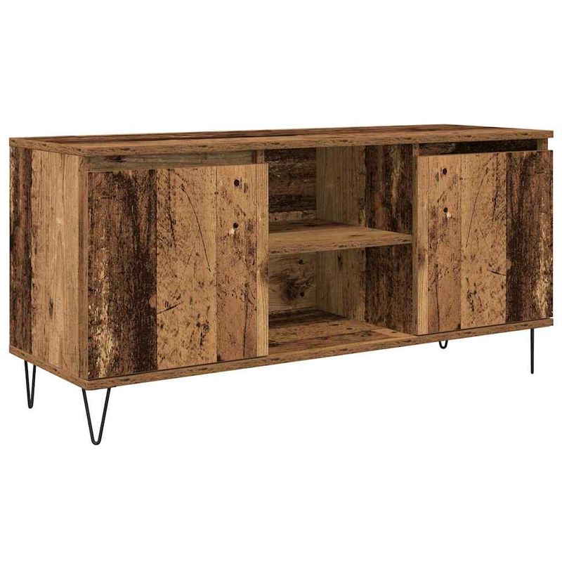 Casa si Gradina - Mobilier - Comode si corpuri - Comode - Cabinet TV Lemn Vechi 104 x 35 x 50 cm Lemn compozit - Infinity.ro