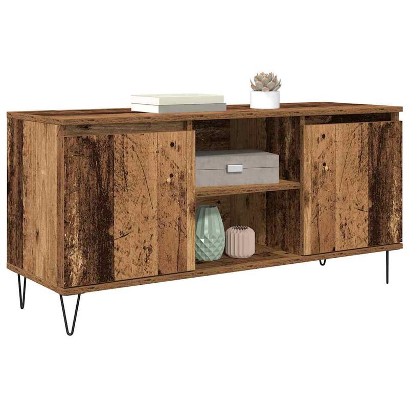 Casa si Gradina - Mobilier - Comode si corpuri - Comode - Cabinet TV Lemn Vechi 104 x 35 x 50 cm Lemn compozit - Infinity.ro