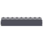 Casa si Gradina - Gradina si terasa - Garduri, panouri si accesorii - Borduri pentru gazon 20 pcs Antracit 103 x 0,05 x 22 cm Otel - Infinity.ro