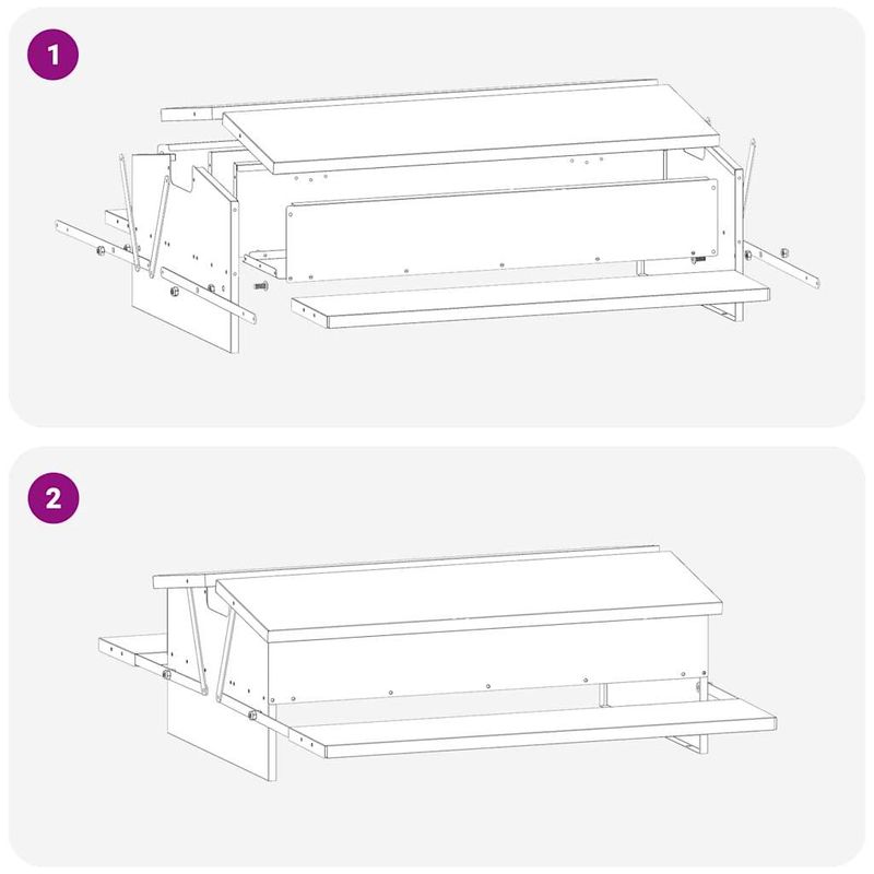 Petshop - Accesorii petshop - Castroane si adapatori - Hranitor cu pedale pentru pui Verde masliniu 75 x 53 x 20,5 cm - Infinity.ro