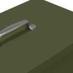 Petshop - Accesorii petshop - Castroane si adapatori - Feeder pentru pui Verde masliniu 20 x 25 x 35 cm - Infinity.ro