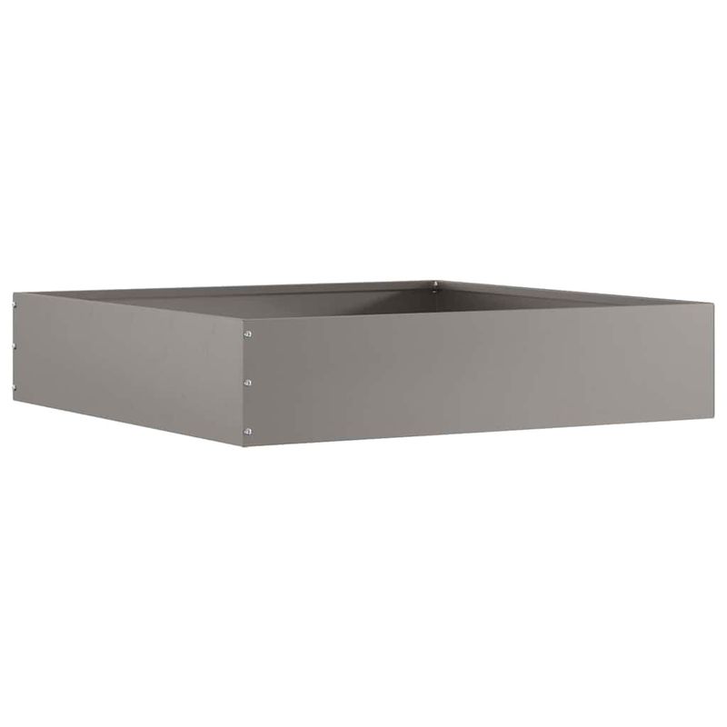 Casa si Gradina - Gradina si terasa - Garduri, panouri si accesorii - Margine pentru gazon 6 pcs Ruginit 60 x 60 x 13 cm - Infinity.ro