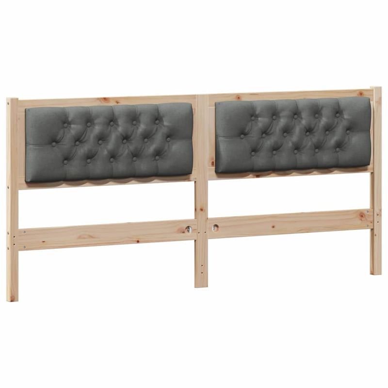 Casa si Gradina - Mobilier - Paturi si accesorii - Accesorii paturi - Tablie cap Stejar Negru 120 x 15 x 103,5 cm Lemn compozit - Infinity.ro