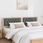 Casa si Gradina - Mobilier - Paturi si accesorii - Accesorii paturi - Tablie cap Stejar Negru 120 x 15 x 103,5 cm Lemn compozit - Infinity.ro