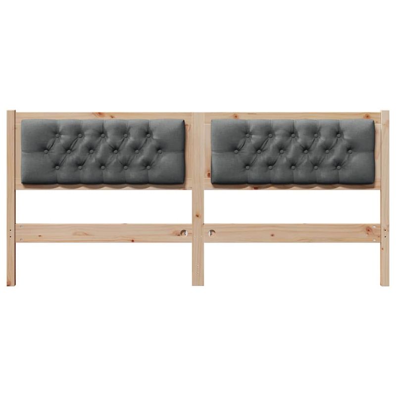 Casa si Gradina - Mobilier - Paturi si accesorii - Accesorii paturi - Tablie cap Stejar Negru 120 x 15 x 103,5 cm Lemn compozit - Infinity.ro
