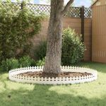 Casa si Gradina - Gradina si terasa - Garduri, panouri si accesorii - Borduri pentru gazon 20 pcs Alb 103 x 0,05 x 22 cm Otel - Infinity.ro