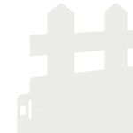 Casa si Gradina - Gradina si terasa - Garduri, panouri si accesorii - Borduri pentru gazon 20 pcs Alb 103 x 0,05 x 22 cm Otel - Infinity.ro