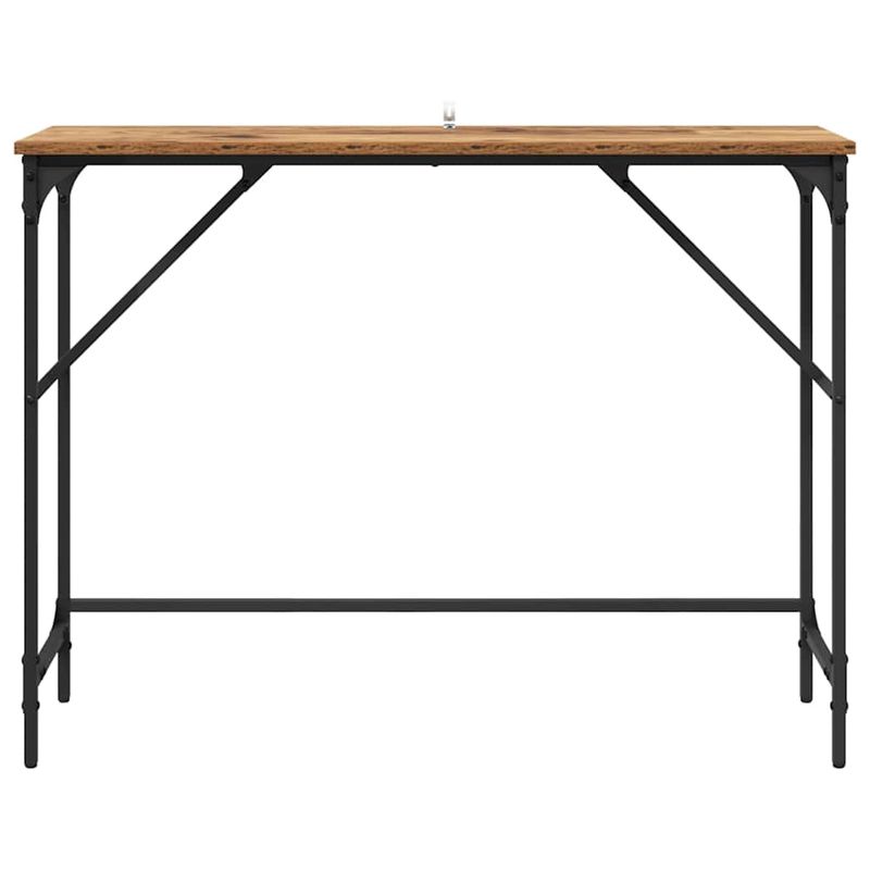 Casa si Gradina - Mobilier - Comode si corpuri - Noptiere - Masa de consola Lemn Vechi 100 x 32 x 75 cm Lemn compozit - Infinity.ro
