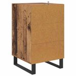 Casa si Gradina - Mobilier - Comode si corpuri - Noptiere - Noptiera Lemn Vechi 40 x 40 x 66 cm Lemn compozit - Infinity.ro
