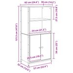 Casa si Gradina - Mobilier - Comode si corpuri - Comode - Bufet Lemn Vechi 62 x 36 x 121,5 cm Lemn compozit - Infinity.ro