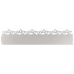 Casa si Gradina - Gradina si terasa - Garduri, panouri si accesorii - Borduri pentru gazon 20 pcs Argintiu 103 x 0,05 x 22 cm - Infinity.ro