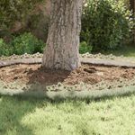 Casa si Gradina - Gradina si terasa - Garduri, panouri si accesorii - Borduri pentru gazon 20 pcs Argintiu 103 x 0,05 x 22 cm - Infinity.ro