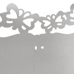 Casa si Gradina - Gradina si terasa - Garduri, panouri si accesorii - Borduri pentru gazon 20 pcs Argintiu 103 x 0,05 x 22 cm - Infinity.ro