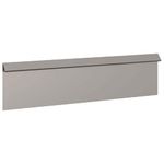 Casa si Gradina - Gradina si terasa - Garduri, panouri si accesorii - Gard pentru melci 4 pcs Ruginit 100 x 3,5 x 25 cm - Infinity.ro