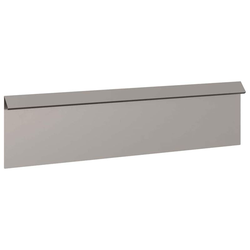 Casa si Gradina - Gradina si terasa - Garduri, panouri si accesorii - Gard pentru melci 4 pcs Ruginit 100 x 3,5 x 25 cm - Infinity.ro