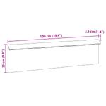 Casa si Gradina - Gradina si terasa - Garduri, panouri si accesorii - Gard pentru melci 4 pcs Ruginit 100 x 3,5 x 25 cm - Infinity.ro