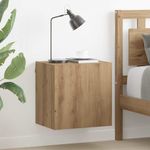 Casa si Gradina - Mobilier - Comode si corpuri - Comode - Dulap TV de perete Stejar Artizanal 40,5x30x40cm Lemn compozit - Infinity.ro