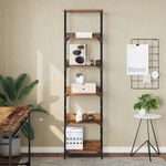 Casa si Gradina - Mobilier - Biblioteci si rafturi - Biblioteci - Raft pentru carti Lemn Vechi 50 x 33 x 188,5 cm Lemn compozit - Infinity.ro