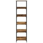 Casa si Gradina - Mobilier - Biblioteci si rafturi - Biblioteci - Raft pentru carti Lemn Vechi 50 x 33 x 188,5 cm Lemn compozit - Infinity.ro