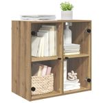 Casa si Gradina - Mobilier - Dulapuri si sifoniere - Dulapuri - Dulap de perete Pe perete Stejar Artizanal 68 x 37 x 68,5 cm - Infinity.ro