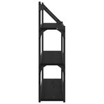 Casa si Gradina - Mobilier - Biblioteci si rafturi - Rafturi - Raft de perete Stejar Negru 60 x 21 x 78,5 cm Lemn compozit - Infinity.ro