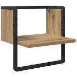 Casa si Gradina - Mobilier - Biblioteci si rafturi - Rafturi - Set rafturi de perete 4 pcs Stejar Artizanal 65 x 25 x 30 cm - Infinity.ro