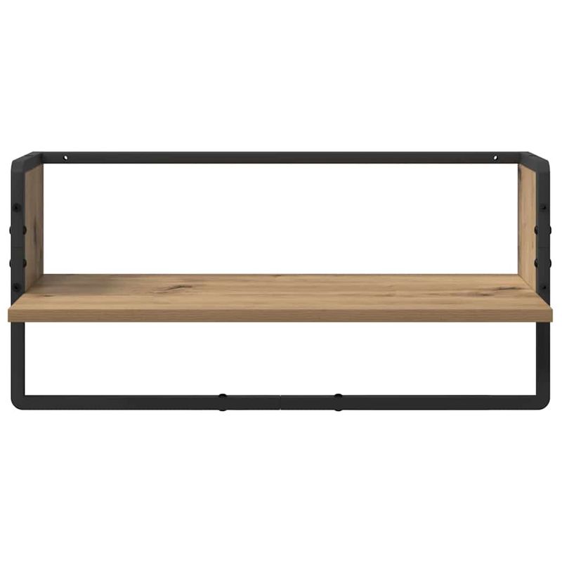 Casa si Gradina - Mobilier - Biblioteci si rafturi - Rafturi - Set rafturi de perete 4 pcs Stejar Artizanal 65 x 25 x 30 cm - Infinity.ro