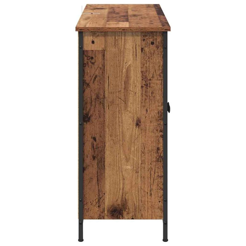 Casa si Gradina - Mobilier - Comode si corpuri - Comode - Bufet Lemn Vechi 100 x 33 x 75 cm Lemn compozit - Infinity.ro