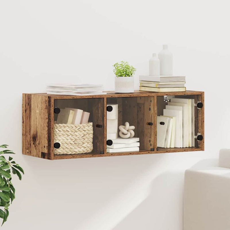 Casa si Gradina - Mobilier - Dulapuri si sifoniere - Dulapuri - Dulap de perete Lemn Vechi 102 x 37 x 35 cm Lemn compozit - Infinity.ro