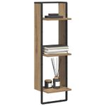 Casa si Gradina - Mobilier - Biblioteci si rafturi - Rafturi - Raft de perete Stejar Artizanal 30 x 25 x 100 cm Lemn compozit - Infinity.ro