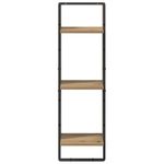 Casa si Gradina - Mobilier - Biblioteci si rafturi - Rafturi - Raft de perete Stejar Artizanal 30 x 25 x 100 cm Lemn compozit - Infinity.ro