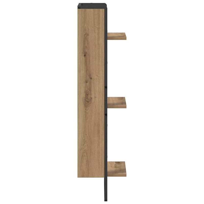 Casa si Gradina - Mobilier - Biblioteci si rafturi - Rafturi - Raft de perete Stejar Artizanal 30 x 25 x 100 cm Lemn compozit - Infinity.ro
