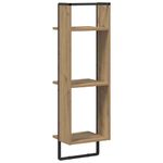 Casa si Gradina - Mobilier - Biblioteci si rafturi - Rafturi - Raft de perete Stejar Artizanal 30 x 25 x 100 cm Lemn compozit - Infinity.ro