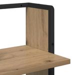 Casa si Gradina - Mobilier - Biblioteci si rafturi - Rafturi - Raft de perete Stejar Artizanal 30 x 25 x 100 cm Lemn compozit - Infinity.ro