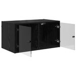Casa si Gradina - Mobilier - Dulapuri si sifoniere - Dulapuri - Dulap de perete Stejar Negru 68 x 37 x 35 cm Lemn compozit - Infinity.ro
