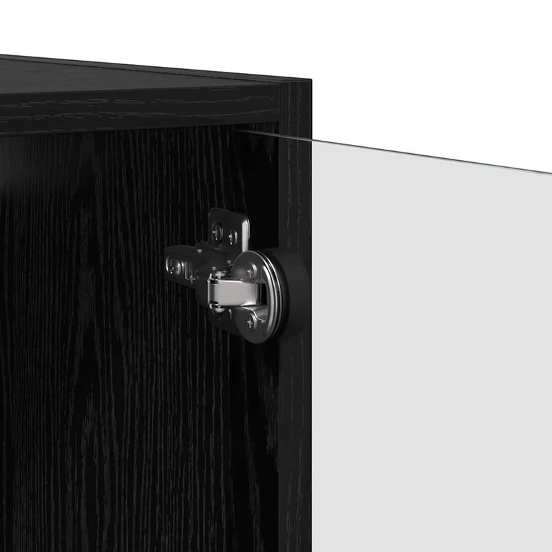 Casa si Gradina - Mobilier - Dulapuri si sifoniere - Dulapuri - Dulap de perete Stejar Negru 68 x 37 x 35 cm Lemn compozit - Infinity.ro