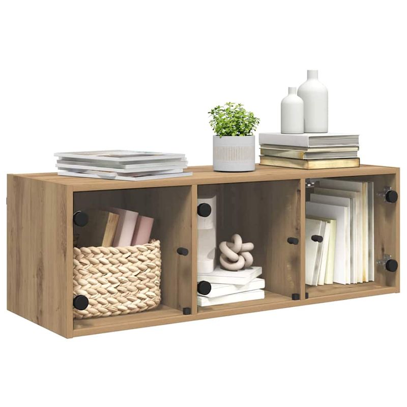 Casa si Gradina - Mobilier - Dulapuri si sifoniere - Dulapuri - Dulap de perete Stejar Artizanal 102 x 37 x 35 cm Lemn compozit - Infinity.ro