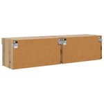 Casa si Gradina - Mobilier - Comode si corpuri - Comode - Dulapuri TV Pe perete 2 pcs Stejar Artizanal 60 x 30 x 30 cm - Infinity.ro