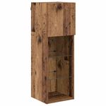 Casa si Gradina - Mobilier - Comode si corpuri - Comode - Sifonieri pentru TV montate pe perete 2 pcs Lemn Vechi - Infinity.ro