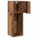 Casa si Gradina - Mobilier - Comode si corpuri - Comode - Sifonieri pentru TV montate pe perete 2 pcs Lemn Vechi - Infinity.ro