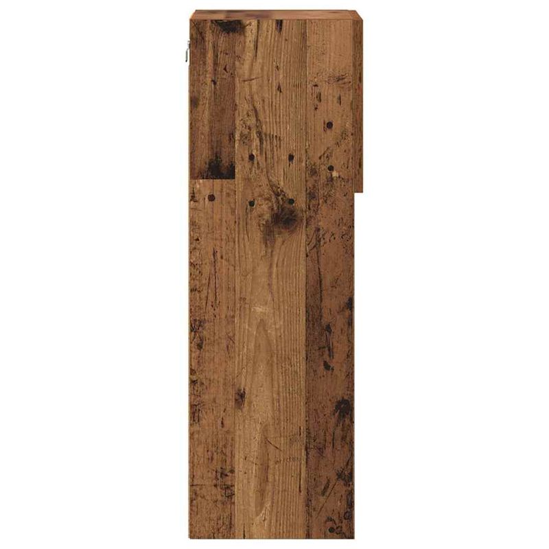 Casa si Gradina - Mobilier - Comode si corpuri - Comode - Sifonieri pentru TV montate pe perete 2 pcs Lemn Vechi - Infinity.ro